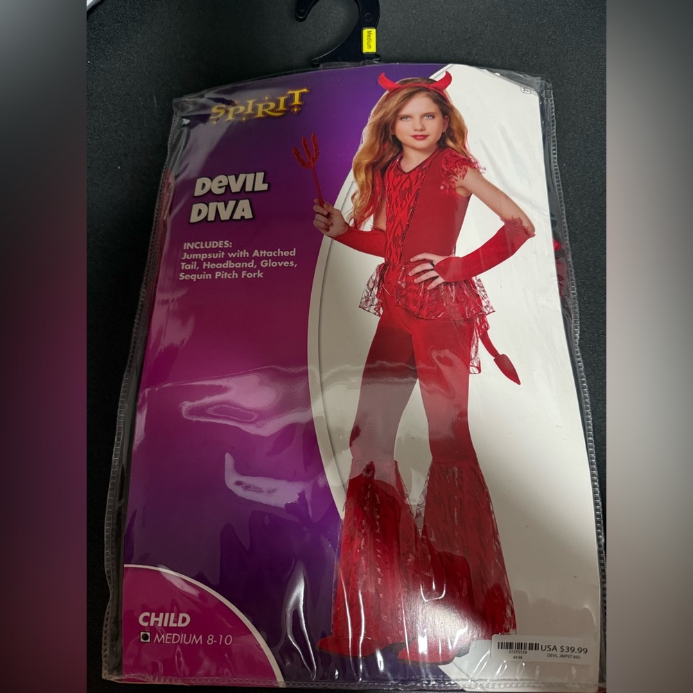 Spirit Red Devil Diva Costume for Kids